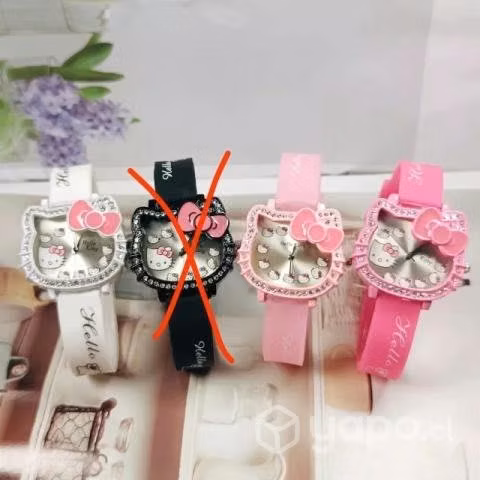 Bellos relojes HelloKitty
