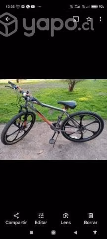 Bicicleta aro 29 salvó trail mongoose