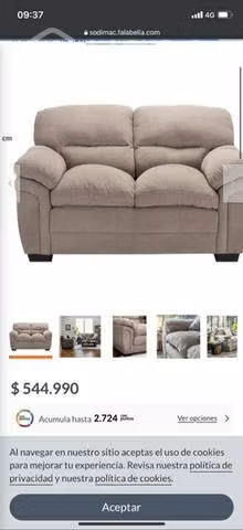 Sofa dos cuerpos