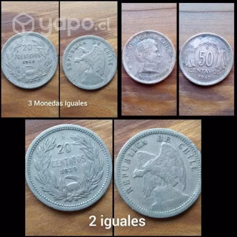 Monedas chilenas antiguas - Imagen 3