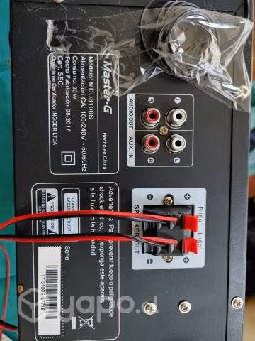 Microcomponente Master-G MDU3100S