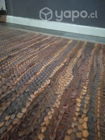 Alfombra 160x230 castaño homesur