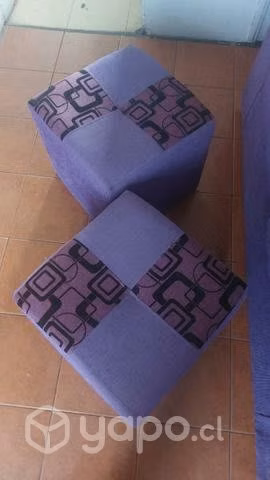 Sillon + 2 puff en buen estado