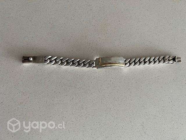Pulsera plata 950 95 gramos 2 gramos de oro k - Imagen 3
