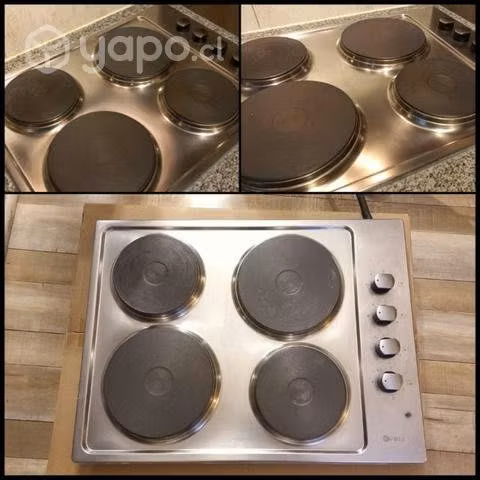 Encimera Eléctrica 4 Fuegos Marca Kubli