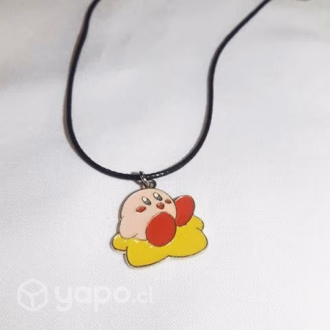 Collar diseños Kirby y One Piece