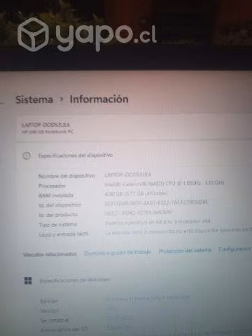 Notebook HP 240 G8
