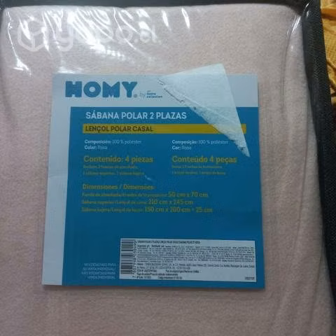 Sábanas polar nueva 2plaza