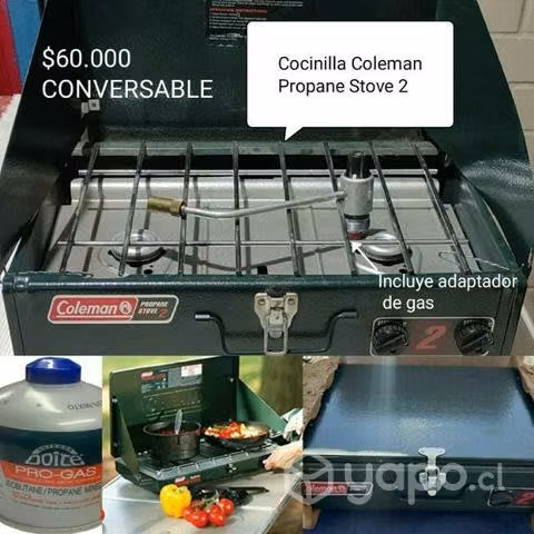Cocinilla coleman stove 2