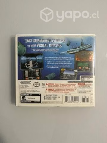 Steel Diver para Nintendo 3DS