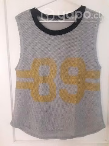Polera gris usada