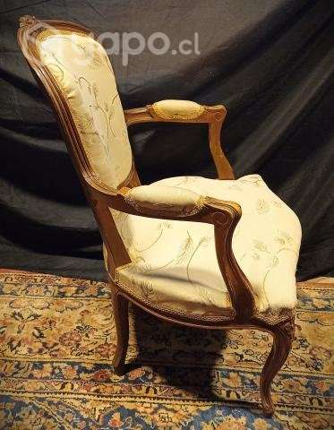 Bello Sillón Francés Estilo L. XV - Imagen 5