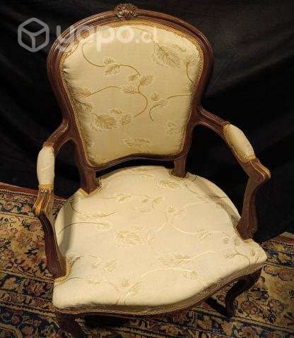 Bello Sillón Francés Estilo L. XV - Imagen 2
