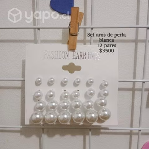 Aritos por set