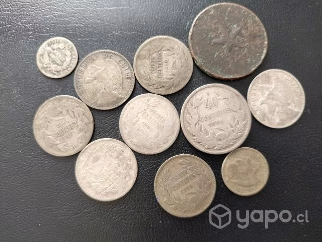 Monedas chilenas antiguas - Imagen 2