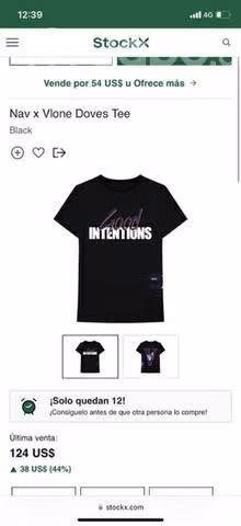 Polera Vlone original XL - Imagen 3