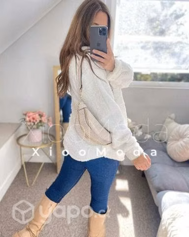 Chaqueta teddy polar