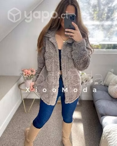 Chaqueta teddy polar