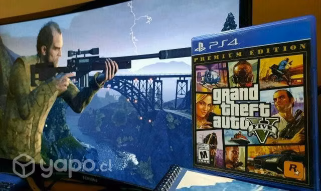 GTA 5 para PS4: nuevo y sin uso alguno