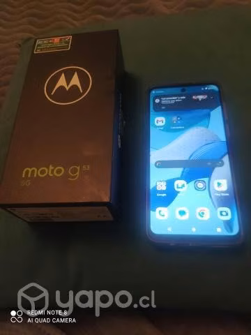 motorola g53 g5 prácticamente nuevo