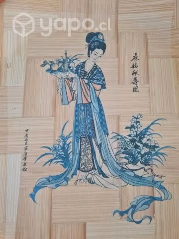 Plato antiguo de madera - Imagen 4