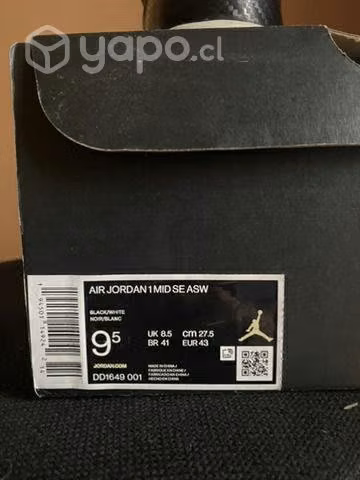 Jordan 1 Mid SE 9.5Us-43eur - Imagen 2