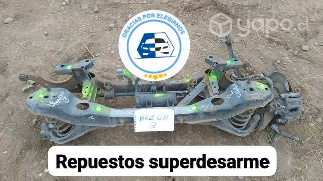 Yugo trasero Mazda 3 año 2012 desarmaduría importa