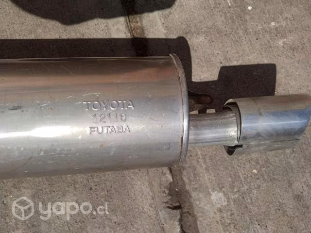 Tubo de escape toyota