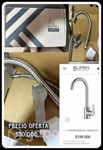 Llave de lavaplatos Kiplen