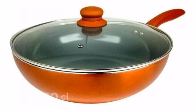 Wok montecarlo 26 cm titanio