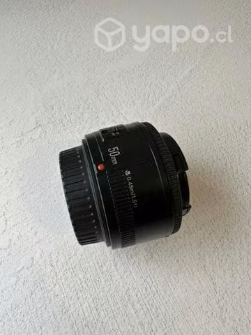 Lente yongnuo 50 mm 1.8 para canon