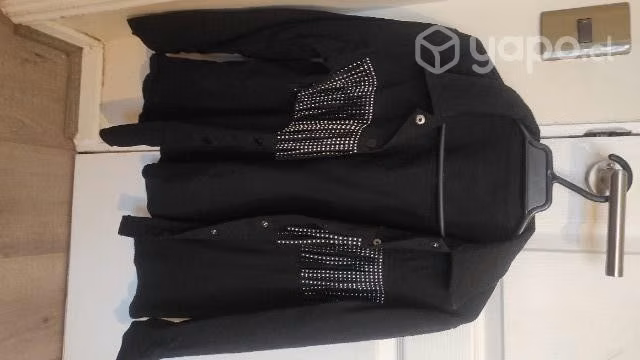 Chaqueta con flecos talla S/M - Imagen 3