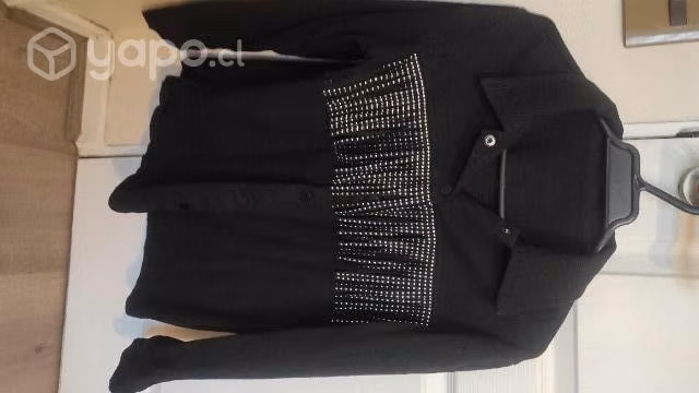 Chaqueta con flecos talla S/M - Imagen 2