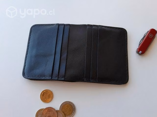 Billetera de cuero
