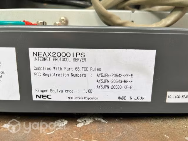 Sistema telefónico IPS NEC Univerge Neax 2000 - Imagen 2