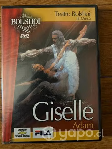 DVD Giselle- Teatro Bolshoi de Moscú