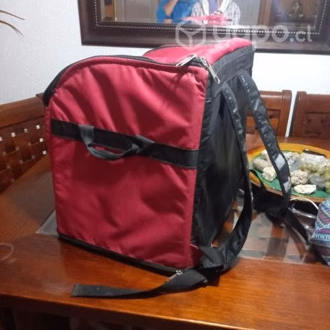 Mochila térmica para reparto de comida ..