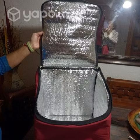 Mochila térmica para reparto de comida ..