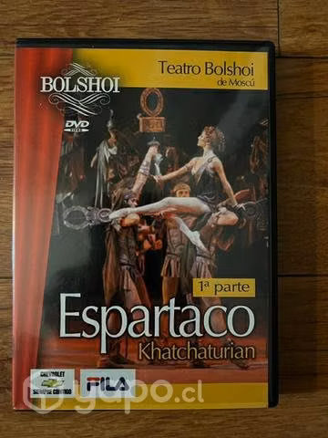 DVD Espartaco -Teatro Bolshoi