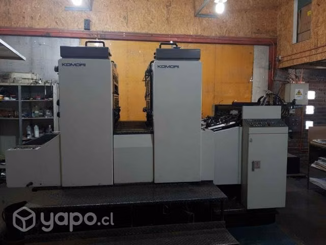 Offset KOMORI 228P 2 colores
