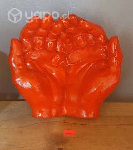 Figuras de yeso pintadas a mano cuadros decorativo