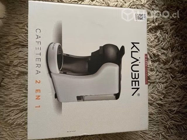Cafetera Kläuben 2 en 1