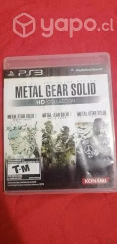 Metal gear solid collection ps3