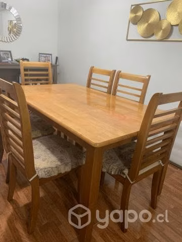 Comedor 6 sillas