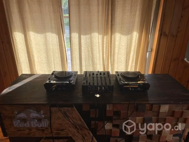 SET UP PIONEER Dos XDJ 1000 MK2 + DJM 750 MK2