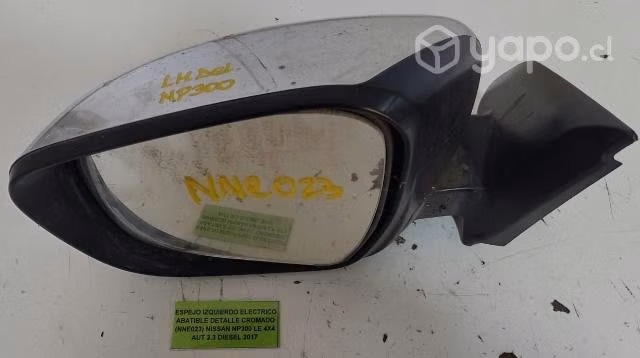 Espejo Izquierdo Eléctrico Abatible Detalle Cromad