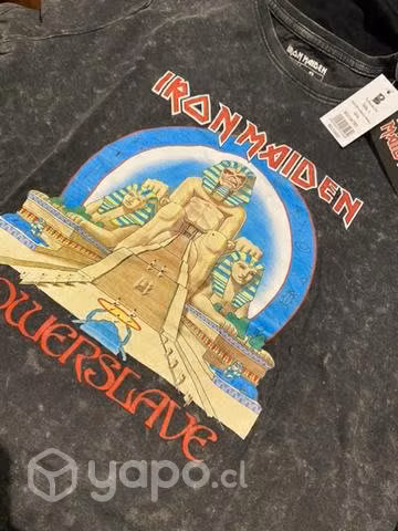 Polera Mujer Iron Maiden