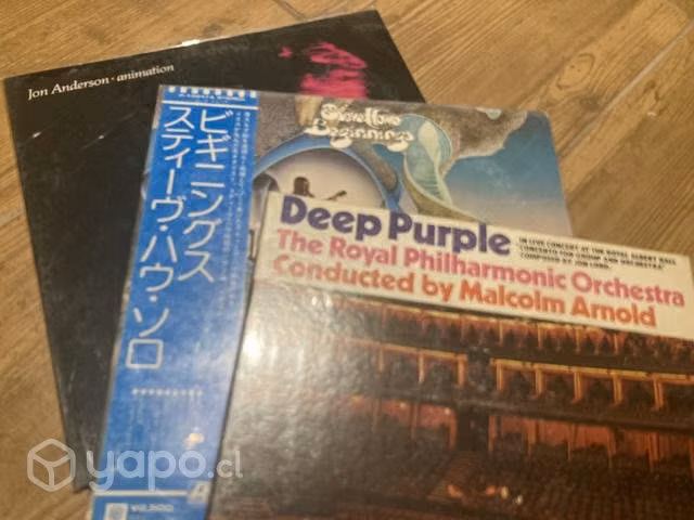 Vinilos de época, rock,