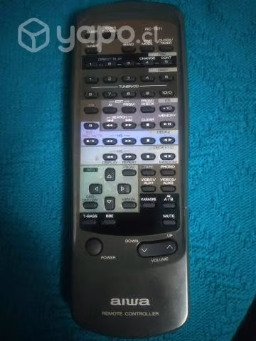 Aiwa control remoto rc-t511 ( equipo por modulos )