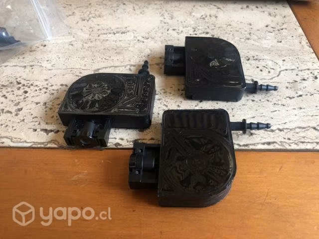 Dumper o retenedores de tinta uv
